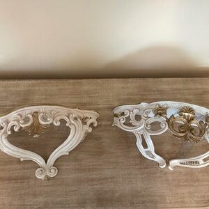Elegant Gold and Cream Wall Decor Set